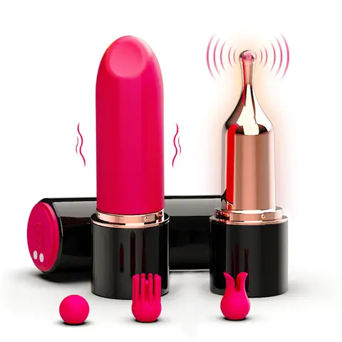 Mini Lipstick G Spot Vibrator Dildo Nipple Clitoris Stimulator for Women Finger Dildo Fast Orgasm Adult Sex Toy for Beginner