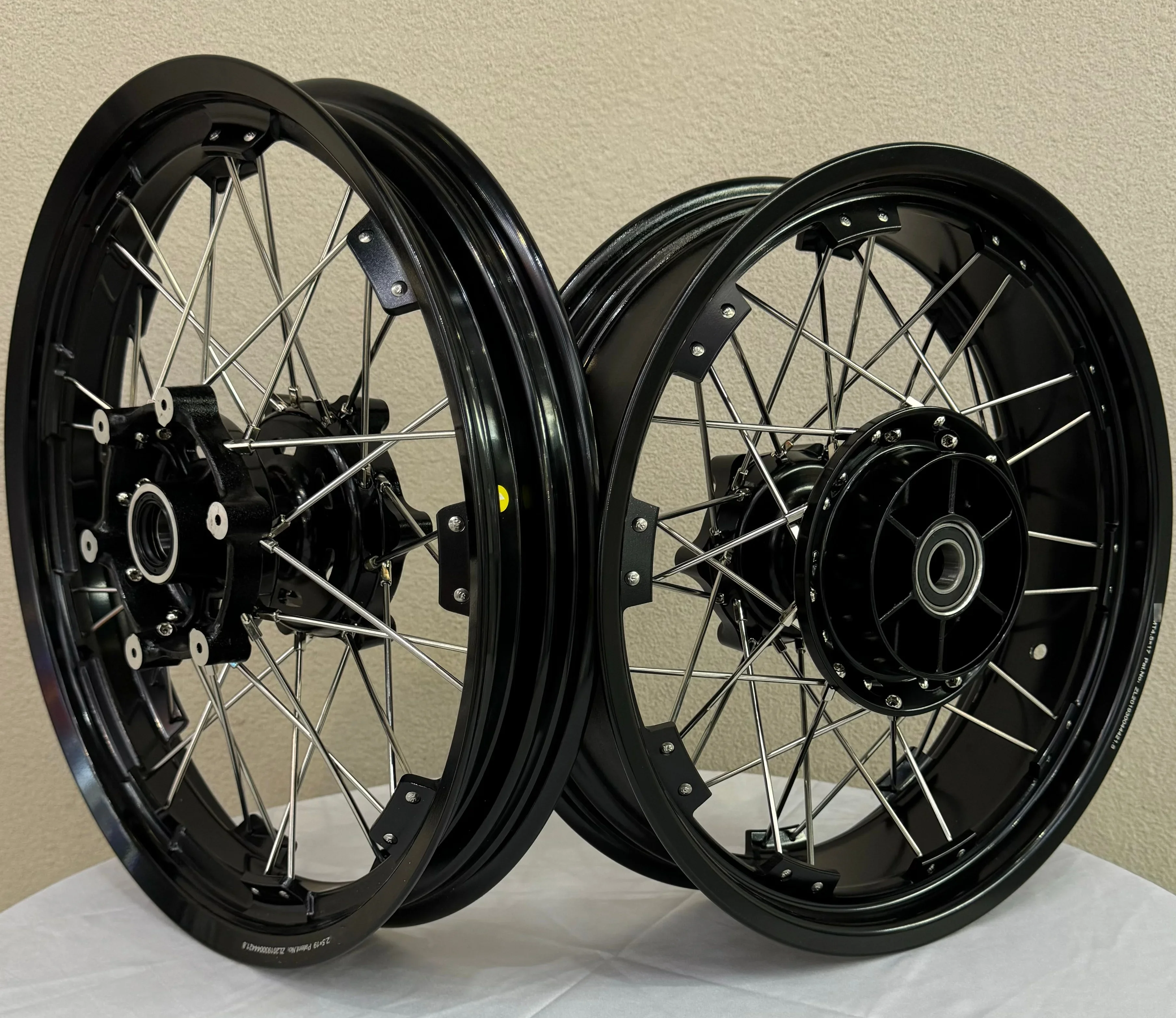 Tubeless Spoked Wheel Hub,Aluminum Alloy Wheel Hub,Suitable for 1290S Wheel Hub Modification,accessoire Moto