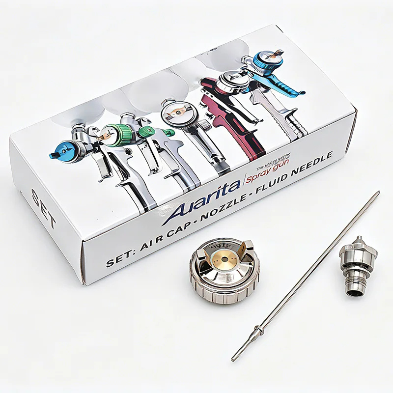 

Auarita K-400 LVMP Spray Gun Professional Paint Gun 1.4mm 1.7mm nozzle set