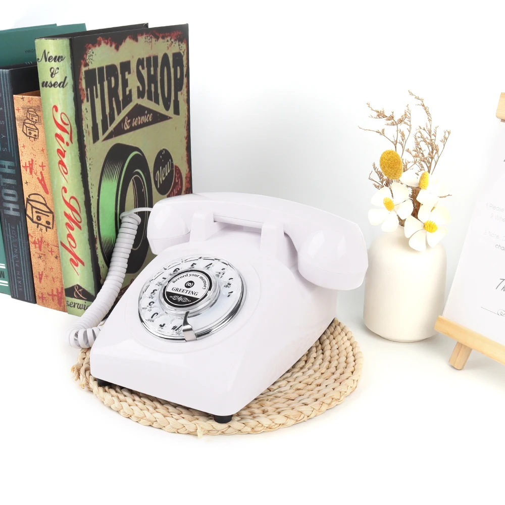Rotary Voice Guest Book Wedding Guest Voice Message Phone Audio Message Birthday Party Birthday Blessing Recording Message Phone