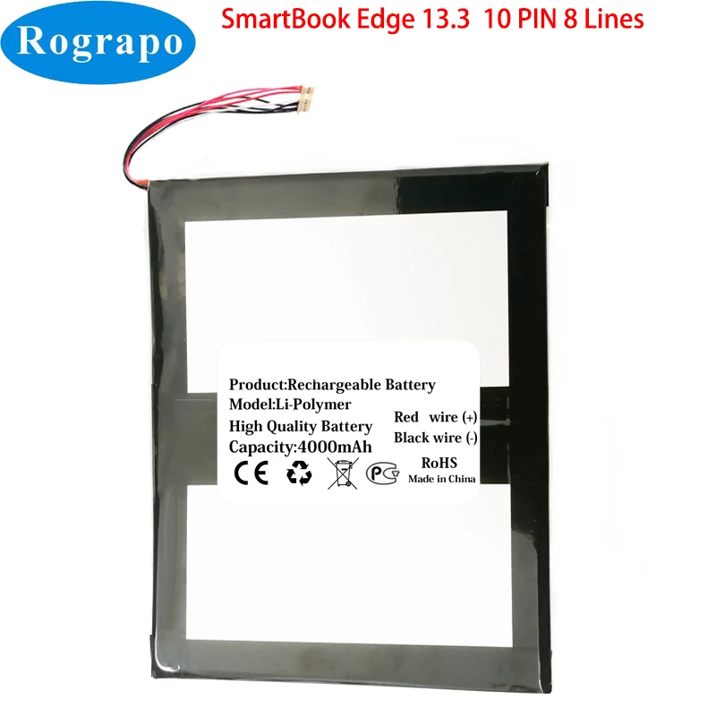 Новый аккумулятор для ноутбука 7,6 В, 4000 мАч для ноутбука Mediacom SmartBook Edge 13,3