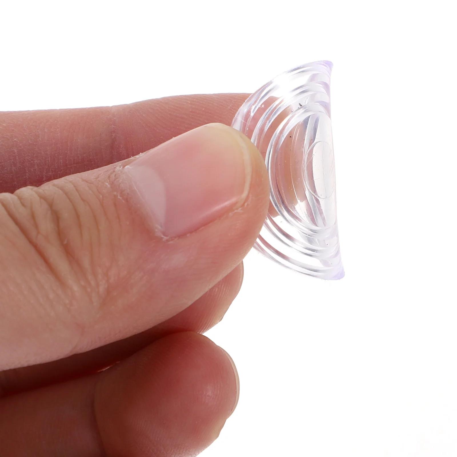 

200Pcs Glass Table Bumpers Clear Anti Slip Pads Cabinet Cushion Dots PP Plastic Threaded Design No Glue Damage