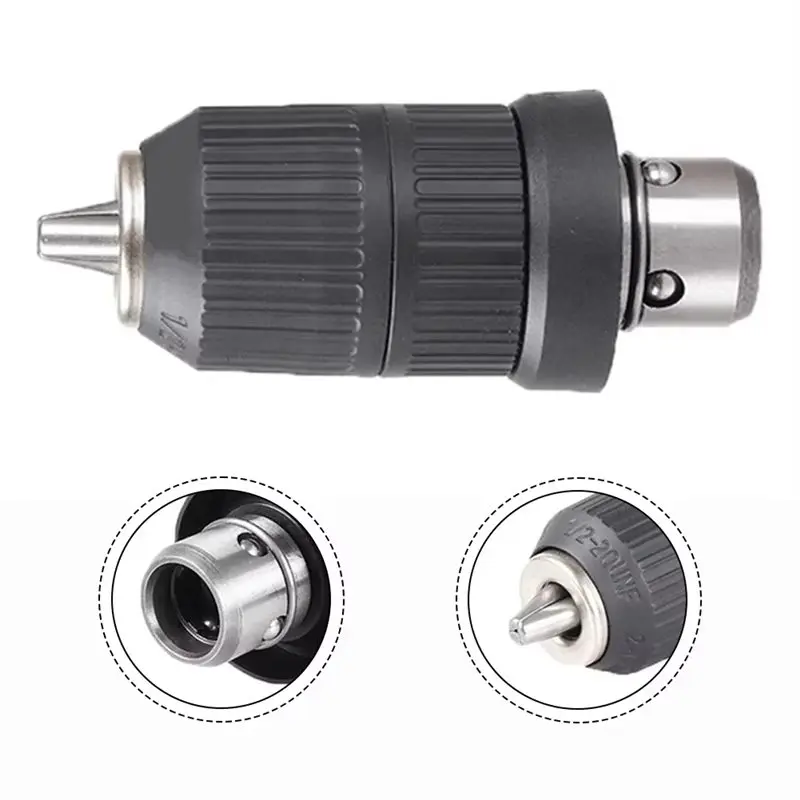 A36T-Keyless Drill Chuck Adapter 2.0 To 13Mm Converter Long Chuck For GBH2-26DFR For GBH2-28DFV 4-32DFR Electric Hammer Drills