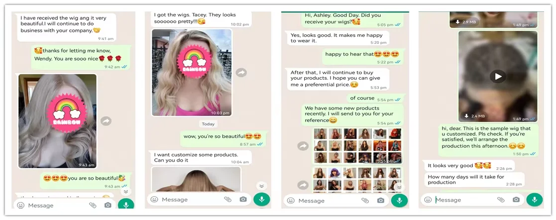 EASIHAIR Lange blonde synthetische Perücken für Frauen, gerade, geschichtete Naturhaar-Perücken mit Pony, hitzebeständige Perücken für den täglichen Gebrauch – Detail 19