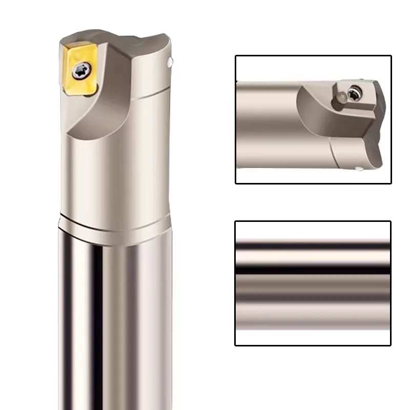 BAP300R APMT1135 CNC Milling Cutter – Indexable Carbide Insert End Mill Holder C10/C12/C14/C16/C20 for Rough Machining & Metal Cutting 3
