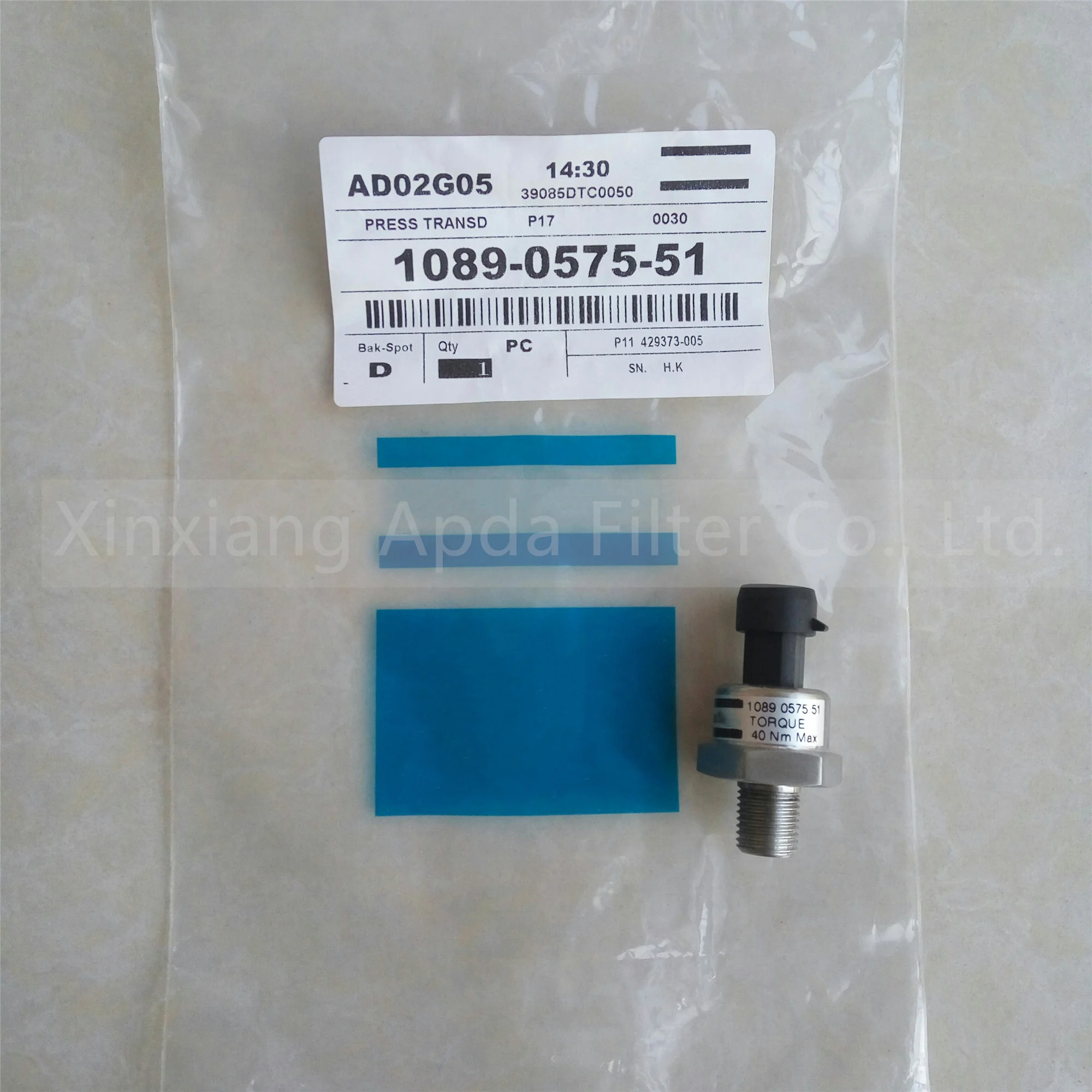 Factory Price air Compressor Spare Parts Pressure Sensor 1089057551 1089957974 1089962512  1089962516 Metal Material