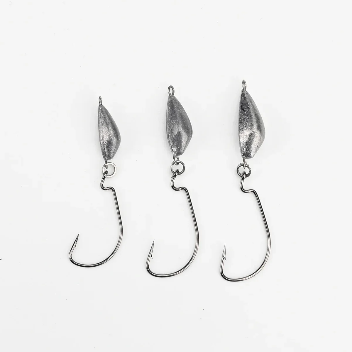 MEREDITH 5PCS JIG 리드 헤드 잡초 없는 후크 걸림 방지 후크 해수 민물 후크 낚시 액세서리 후크