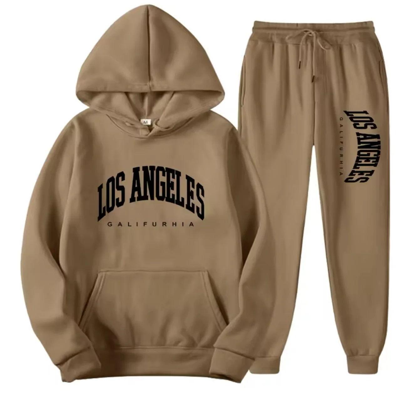 

LOS ANGELES GALIFURHIA Men/Women Sports Suits Fashion Tracksuit Hoodies+Pants Two Pieces Sets Running Casual Sweatshirts Sweatpa