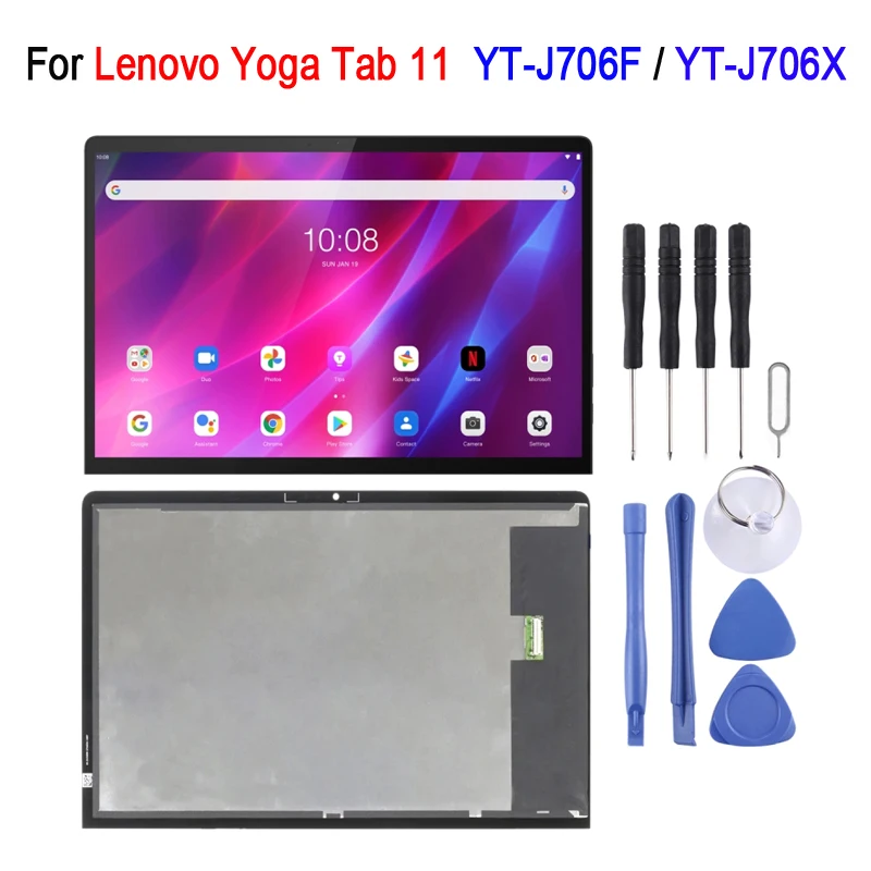 

Replacing LCD Screen For Lenovo Yoga Tab 11 YT-J706F YT-J706X Tablet LCD Display with Digitizer Full Assembly Replacement