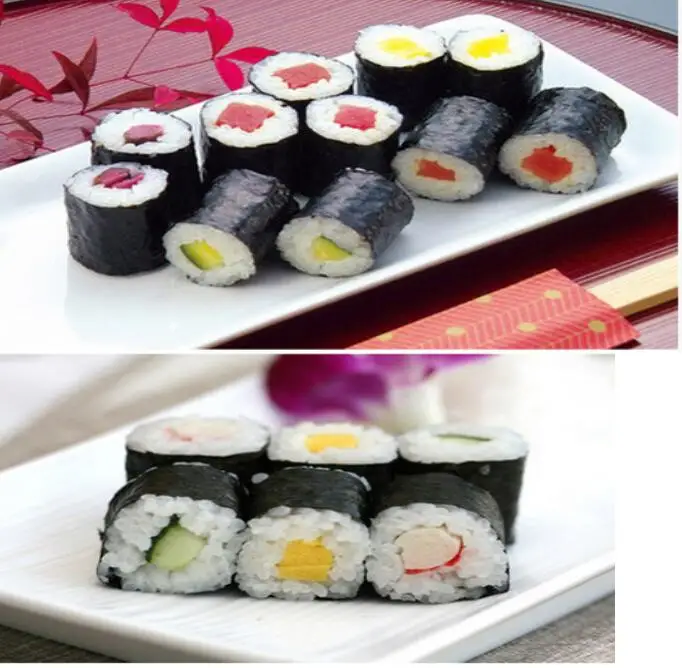 10.13 Hot Sell 10pcs=1bag Sushi nori sheets , class A+ sushi set Korea moss sushi nori / Secondary whole roast