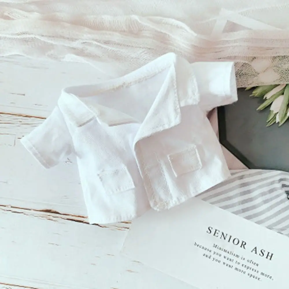 Nieuwe modepop witte jas Multistyles dokter chirurgische pluche pop broek 20 cm katoenen pop