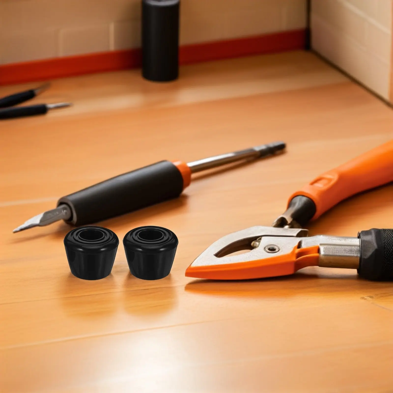 

2Pcs Skate Toe Stoppers Plastic Brake Stopper Shock Absorbing Replacement Roller Skate Stops Accessories Outdoor Indoor