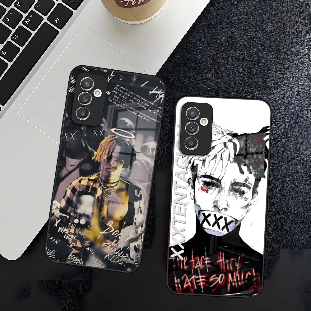 X-XXXTentacions 17 Rapper Phone Case for Samsung A15 A25 A35 A55 A14 A12 A22 A32 A52 A11 A21 A31 A51 A05 A24 A34 A54 A13 23 A33