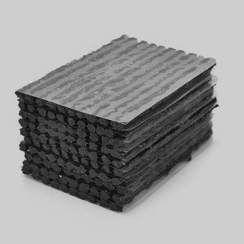 10Pc Car Tire Repair Tool Kit with Rubber Strips Tubeless Tyre Puncture Studding Plug Motorcycle Truck Vacuum Tire Repair Tool