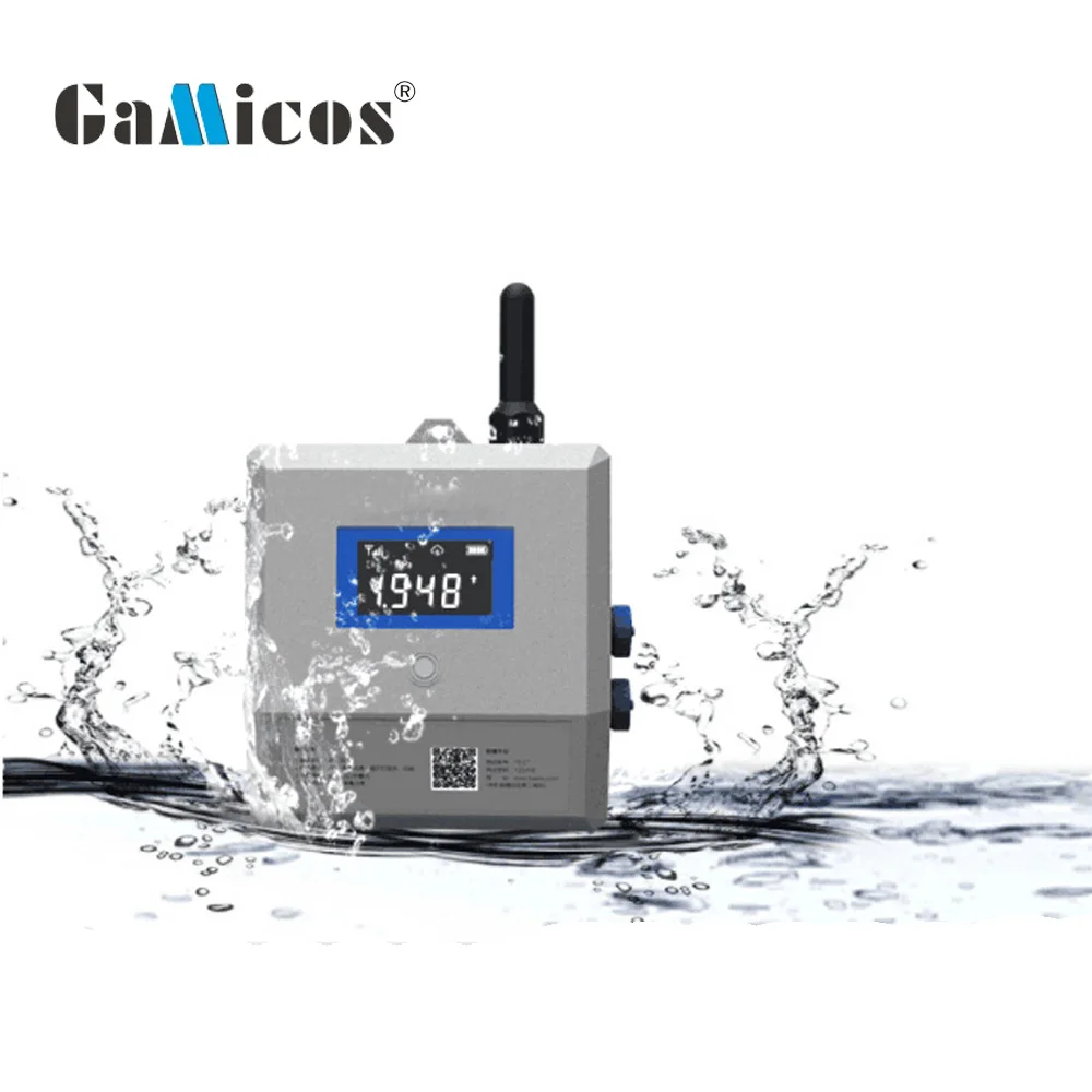 Gamicos GRT101 4G sim card 8 Channels Remote Water Level Monitoring