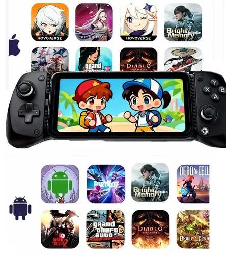 Imagen 2 del producto Mango estirable para controlador de juego móvil GameSir X5 Lite, 1 Uds., periférico para juegos tipo C, Compatible con iOS y Android