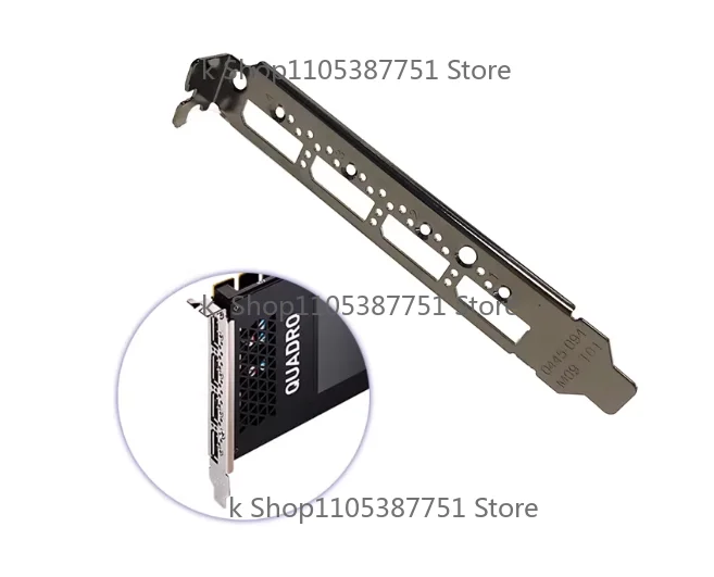 IO I/O Shield Back Plate For Quadro P2000 P4000 Graphics Card Blank Bezel kk+
