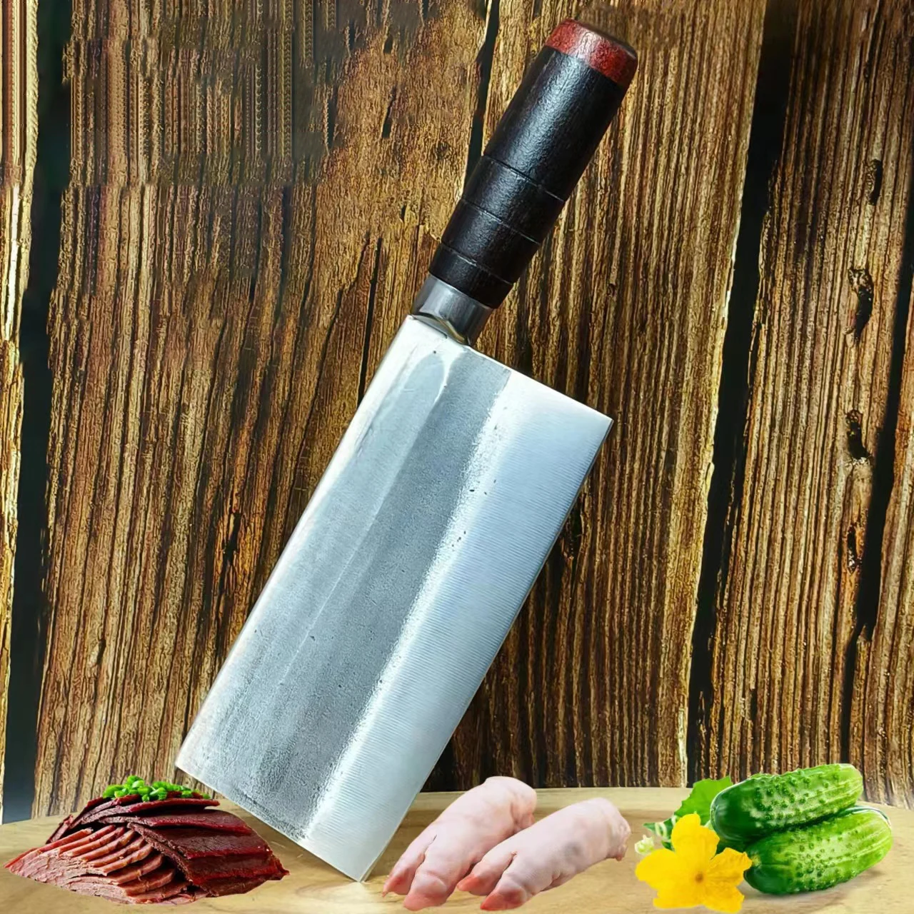 6.7 Inch Chopper Knife Chef Chopping Slicing Cleaver Handmade Forged Professional Kitchen Knife Vegetable Meat And Poultry Tools