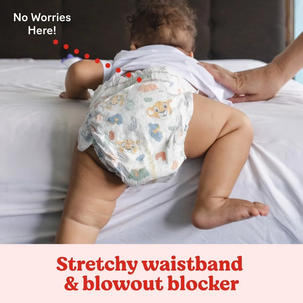 Подгузники Huggies Little Movers, размер 4, для малышей весом 22-37 фунтов (10-17 кг), 66 штук, эластичные, непромокаемые, одноразовые, для ежедневного ухода за ребенком.
