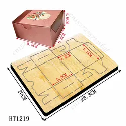 BOX Cutting dies - New Die Cutting And Wooden Mold,HT1219 Suitable For Common Die Cutting Machines On The Market.