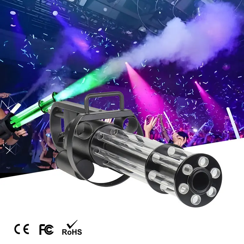 Special Effects CO2 Jet Gun LED Dj  Co2 Jet Machine Gatling  for Club Party