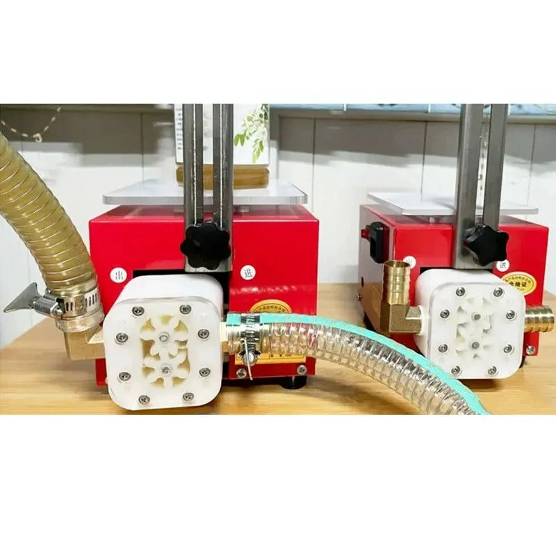 Paste hine Gear Pump Driving Input Fill Honey Automatically KG Filling Scale /V