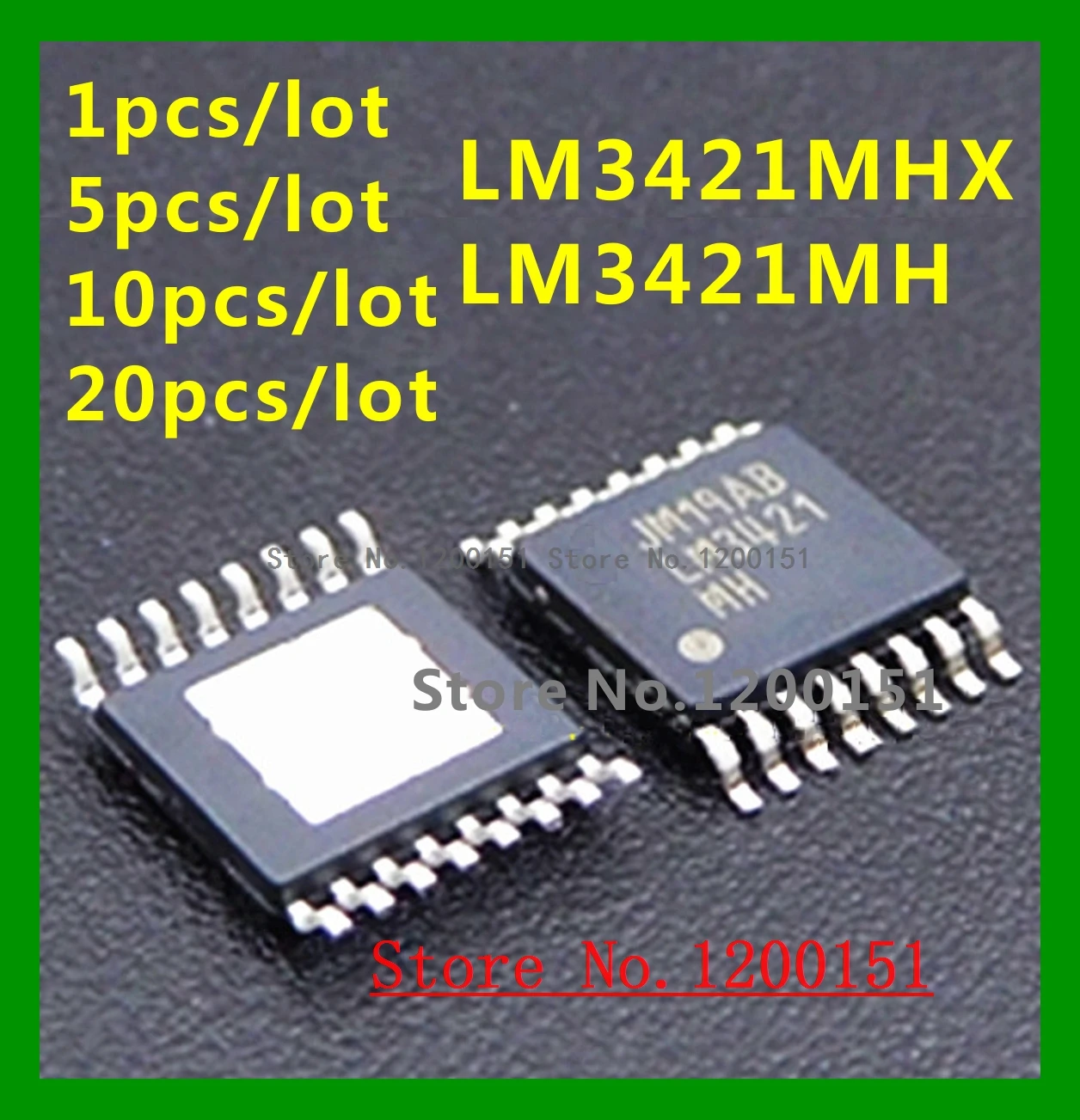 LM3421MHX LM3421MH LM3421 HTSSOP16