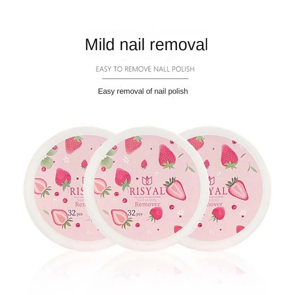 Oil Nail Polish Instant Removal Nail Art Tools Nail Polish Remover Wipes UV Gel Remover Pads Gel Cleanser Nail Polish Remover