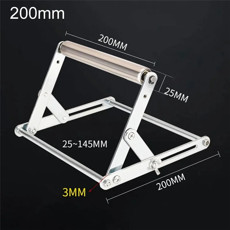 ABMI-Adjustable 25Mm-145Mm Multifunction Table Saw Stand Cutting Machine Frame Lift Workbench Woodworking Tool,