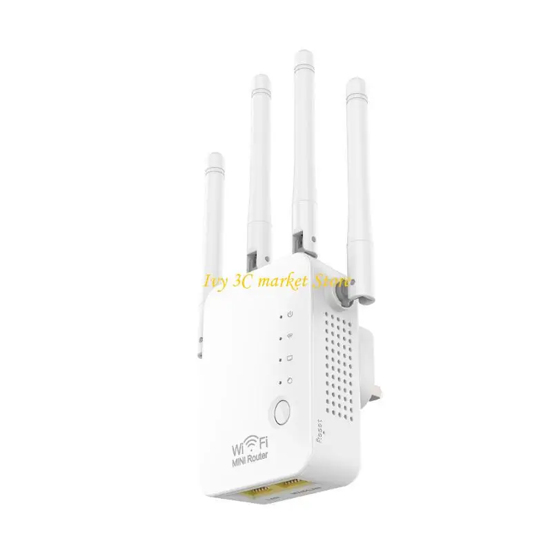 D7C a velocità rapida da 2,4 GHz 300 Mbps WiFi Extender per eliminare le zone morte in grandi aree