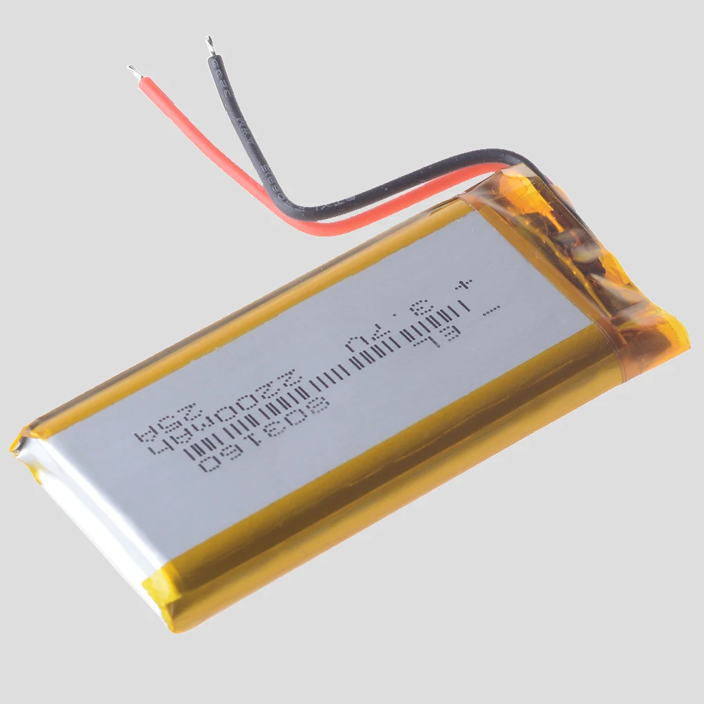 Silicone Wires 3.7V 2200mAh 803160 Rechargeable Lithium Li-ion Li Polymer Battery For GPS PSP PAD MID DVD  Power Bank