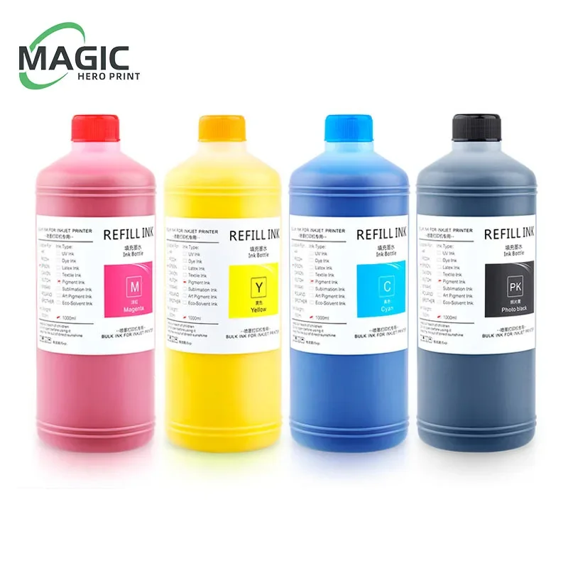 NEW 8Color x 1000ml Pigment ink For Epson Stylus Pro 4000 4800 4880 7800 7880 9800 9880 7500 7600 9500 9600 printer