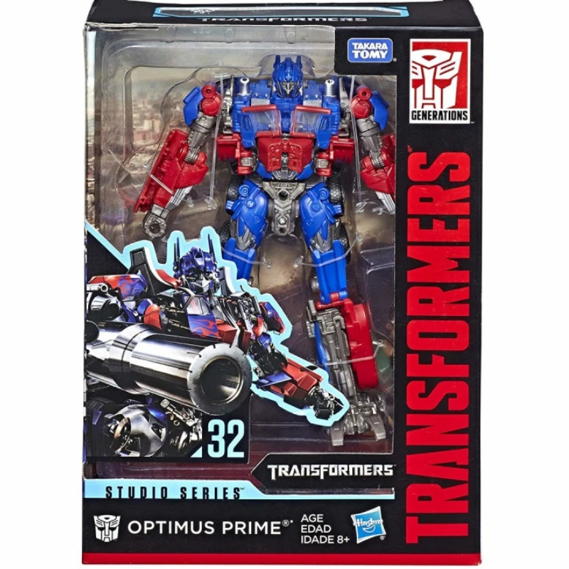 In stock original Transformers SS US version SS-32 V-level Optimus Prime anime character action figure model toy gift collection