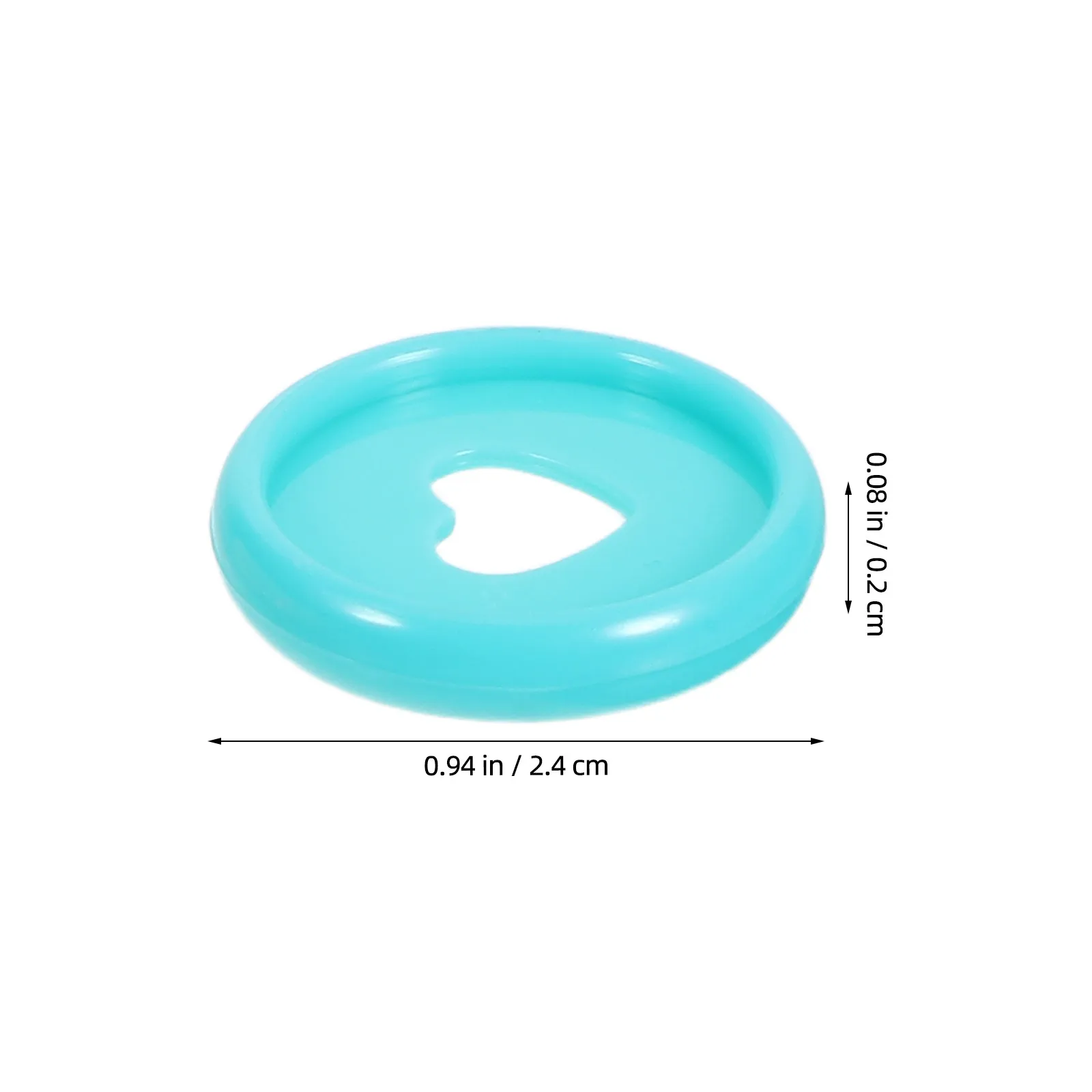 Binder Discs 80 Pack Macaron Color PP Plastic Loose Leaf Expander Rings for Planners Notebooks Calendars