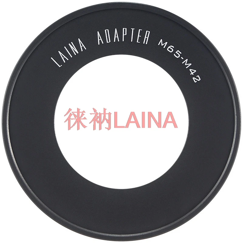 LAINA M65-M42 M58-M42 M52-M42 M42-M39 Anillo adaptador de filtro de lente hembra a macho para helicoides de enfoque de cámara