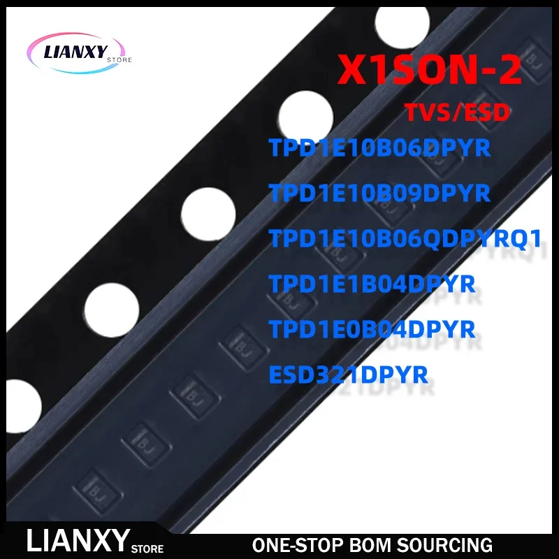 50pcs X1SON-2 TPD1E10B06DPYR TPD1E10B09DPYR QDPYRQ1 TPD1E1B04DPYR TPD1E0B04DPYR ESD321DPYR TVS/ESD New Original