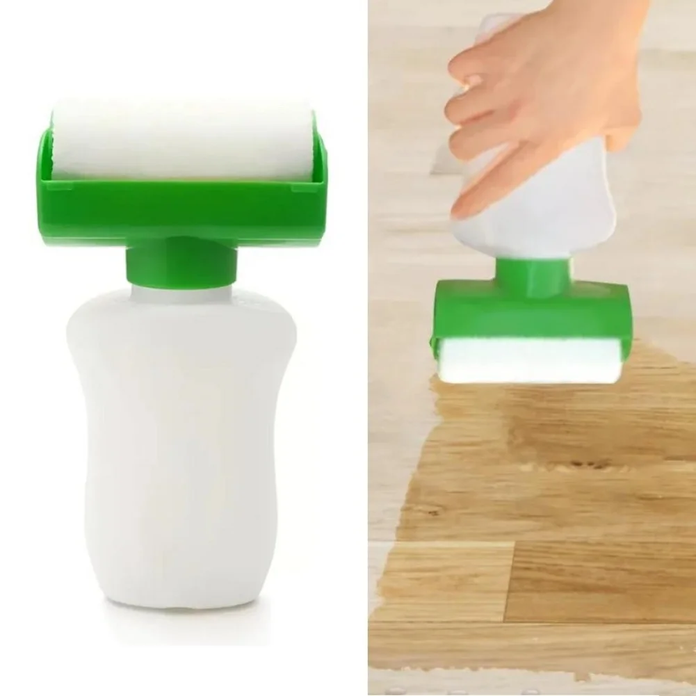 Wall Repair Paint Roller Brush Container Only Reusable with Controlled Paint Flow for Home and Professional Use