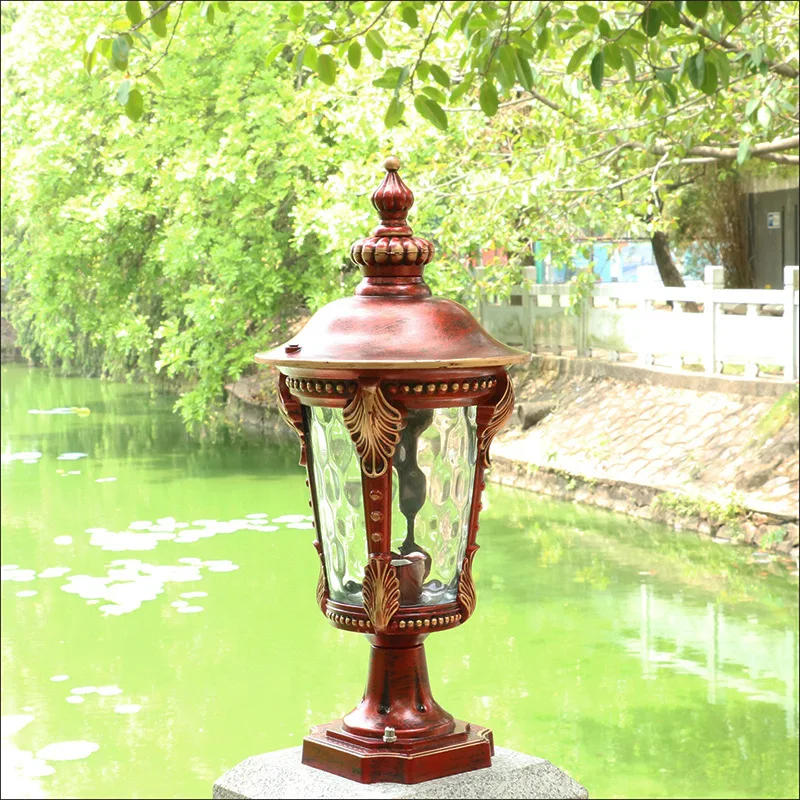 

Stigma lamp Outdoor wall lamp Garden villa door pillar lamp Gate Outdoor courtyard pillar Waterproof