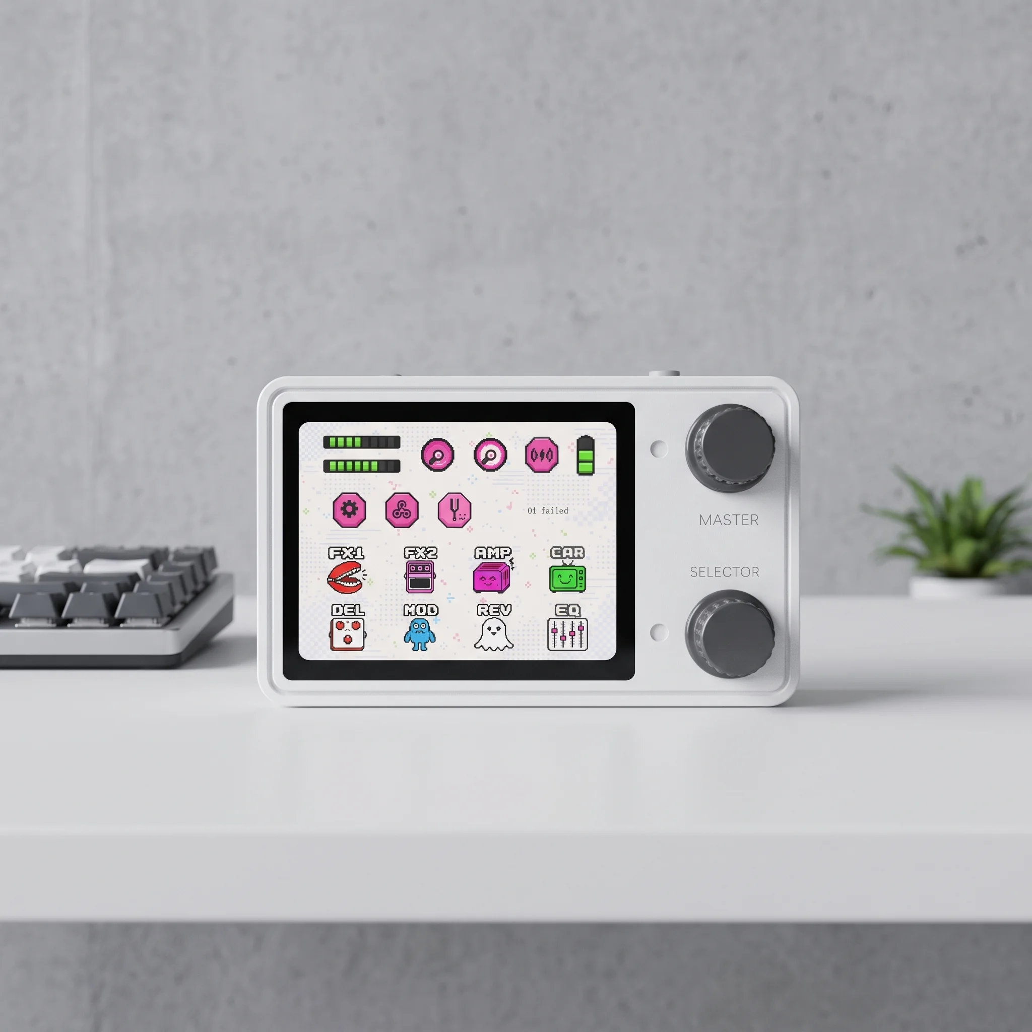 LIVTRA NANCORE Pocket Pixel‑Style Color Screen Guitar Multi‑Effects Processor, IR Simulation, Adjustable Multi‑Effects, Portable