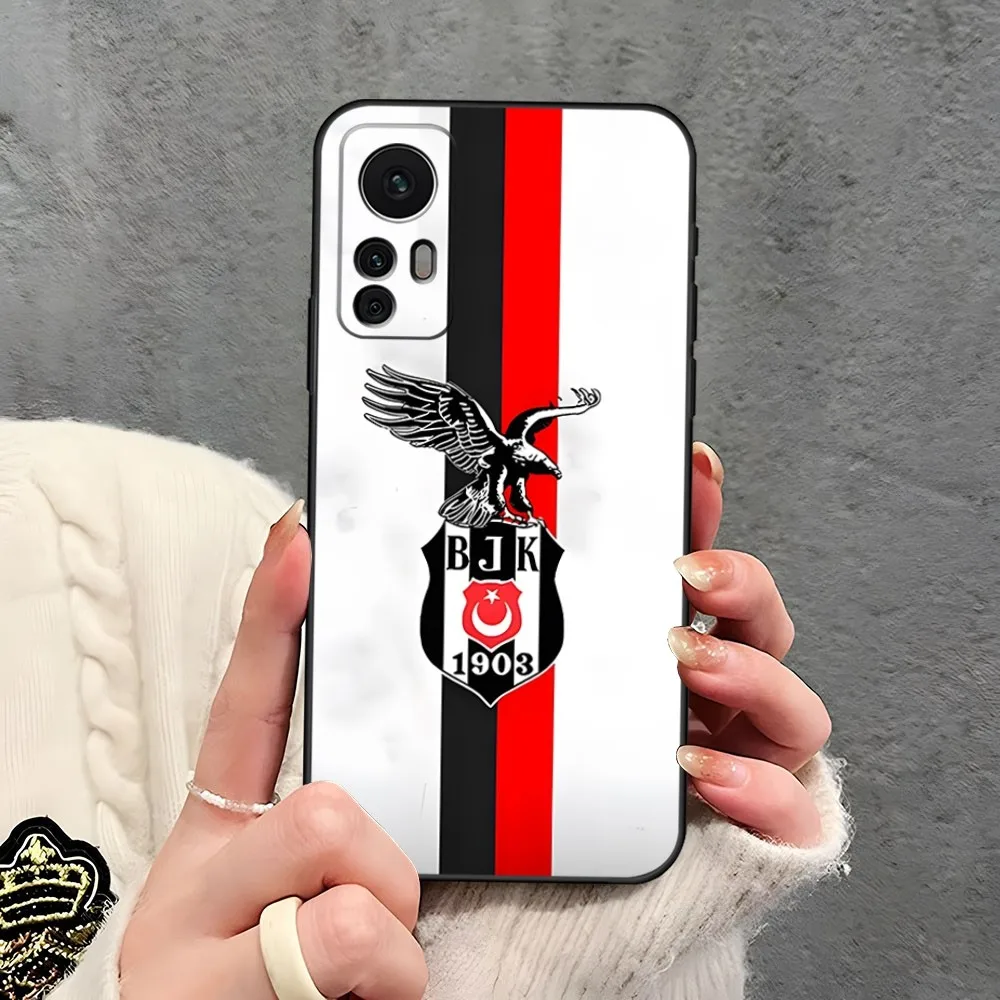 A-Fashions besiktas BJK Phone Case for Xiaomi 13 12 11T Lite Ultra Redmi Note 13 12 10 Pro POCO F4 F5 X5 Pro Back Cover