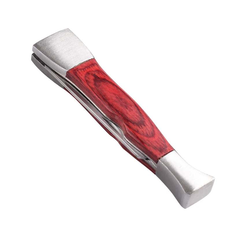 New stainless steel Authentic Pipe Tool - Red Wood Tobacco Pipe Reamer Tamper Pokers Tool Smoking Accessories Cleaners t453