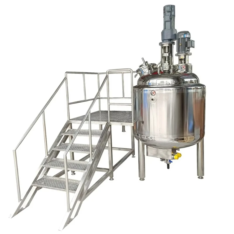

Stainless steel liquid shampoo emulsion making machine vacuum detergent chemical cosmetics perfume cosmetics mixing tank