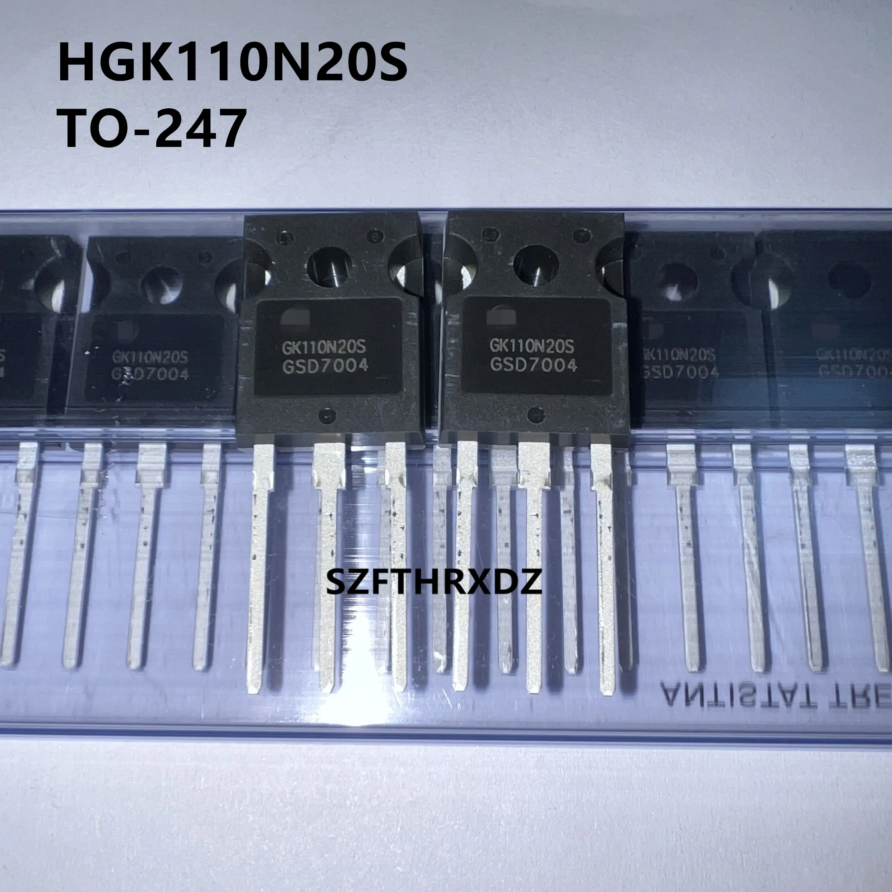 10pcs  100%  New Imported Original  HGK110N20S GK110N20S TO-247 Field Effect MOS Tube 132A 200V