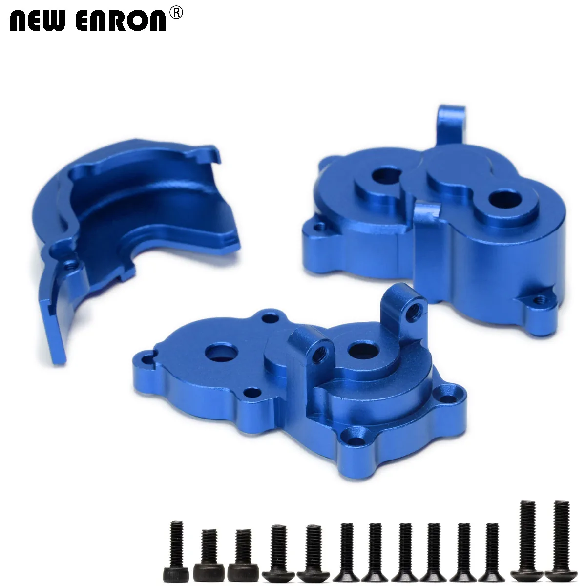 NEW ENRON CNC Alloy Gearbox halves 7791 7707R For Traxxas Mini 1/16 E-Revo VXL 71076 E-Revo 71054 Slash 4WD 70054 Summit 72054