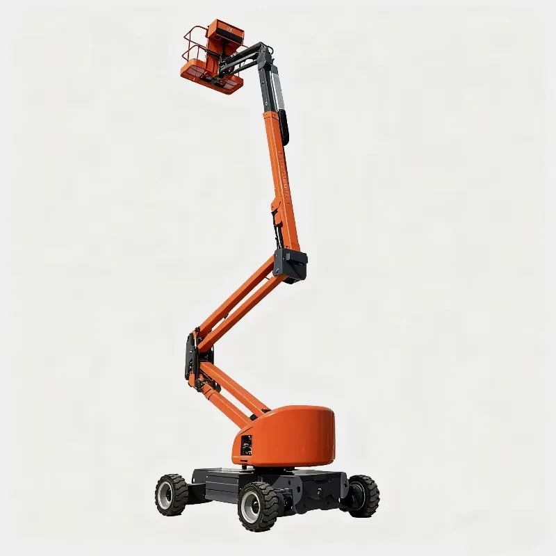 18M 20M New Articulated Boom Lift Machine Man Lifter with Curved Arm for Tree Trimming Work