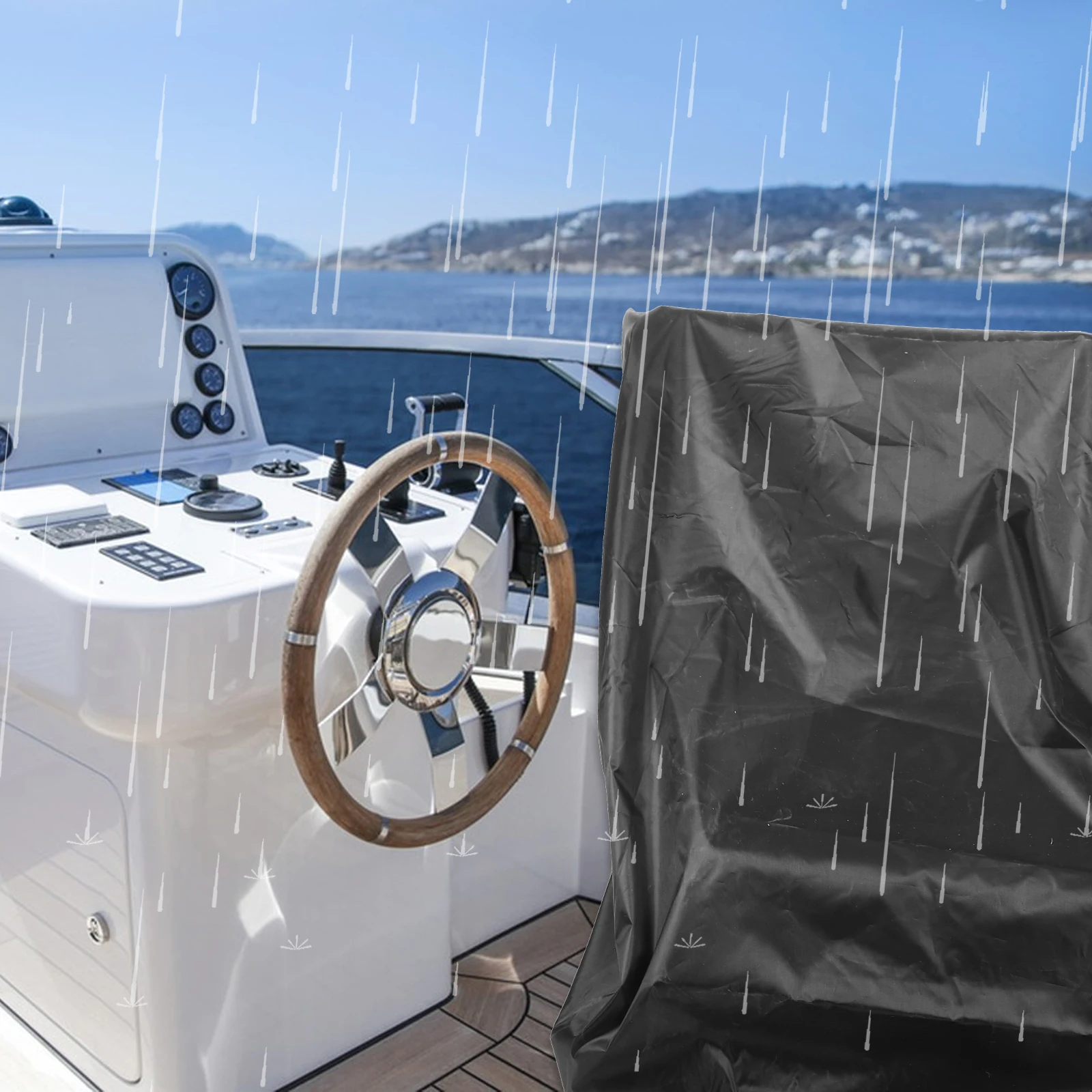

Professional Boat Folding Seat Cover Waterproof and Sunproof for Reliable Chair Protection in Marine Environments