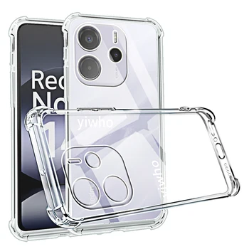 Transparent Phone Case for Redmi Note 14 4G (EUR Version)(global) Clera Back Cover Note14…