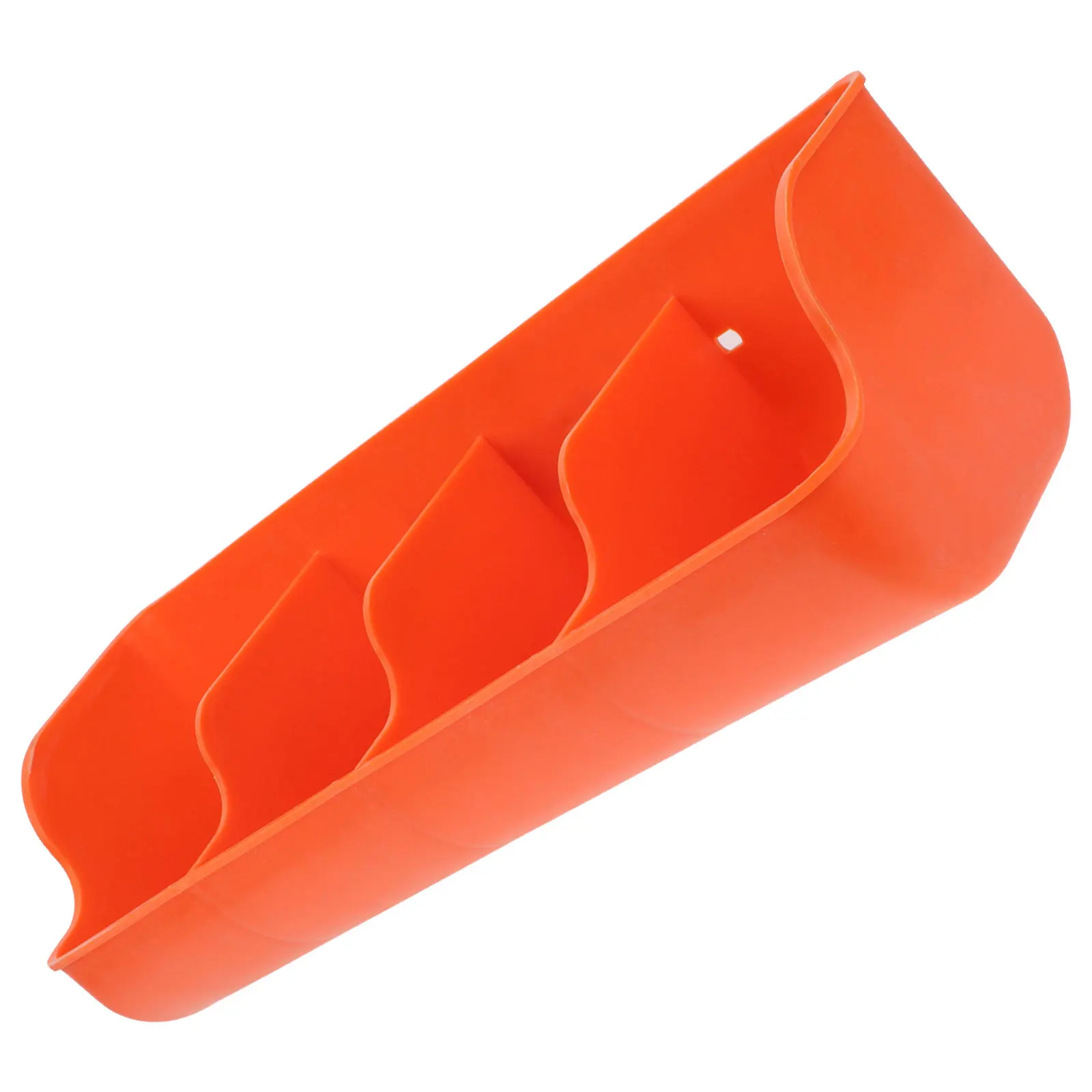 

4-Compartment Plastic Pig Feeder Resistant Pig Feeding Trough Farm Manger Easy Clean Livestock Feed Dispenser