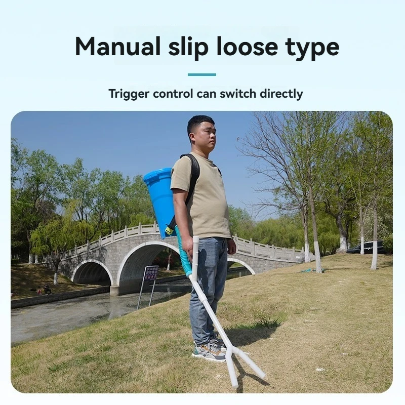 Corn planter,manual soil fertilization tool, agricultural fertilizer spreader, used for subsurface fertilization and topdressing