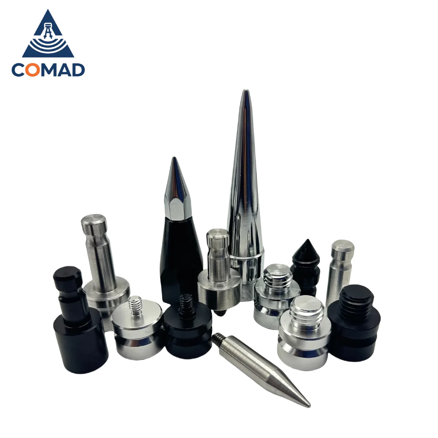 5/8 1/4 3/8 1/8 Inch M8 M10 Adapter Connecting Screw for Prism GPS Centering Pole Rod Sealing Cap Mapping Spoon Net